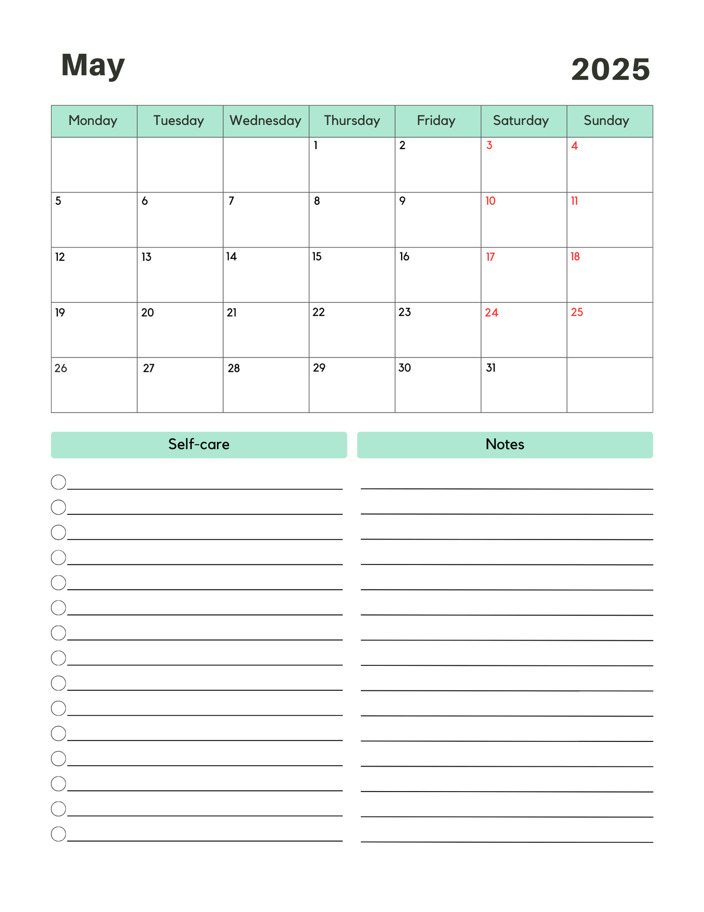 2025 Money-Saving Challenge Planner-Editable Canva Template