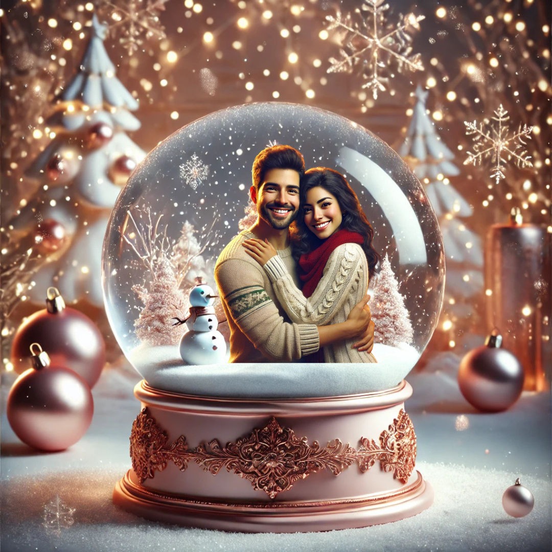 Editable Snow Globe Template Bundle (17 Designs) - Moments Always Remembered Digital