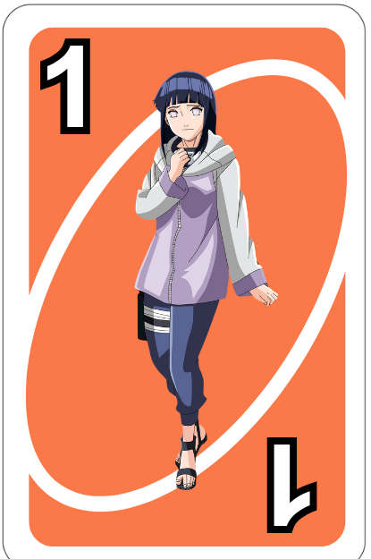 Naruto Uno Cards - Editable Digital Download