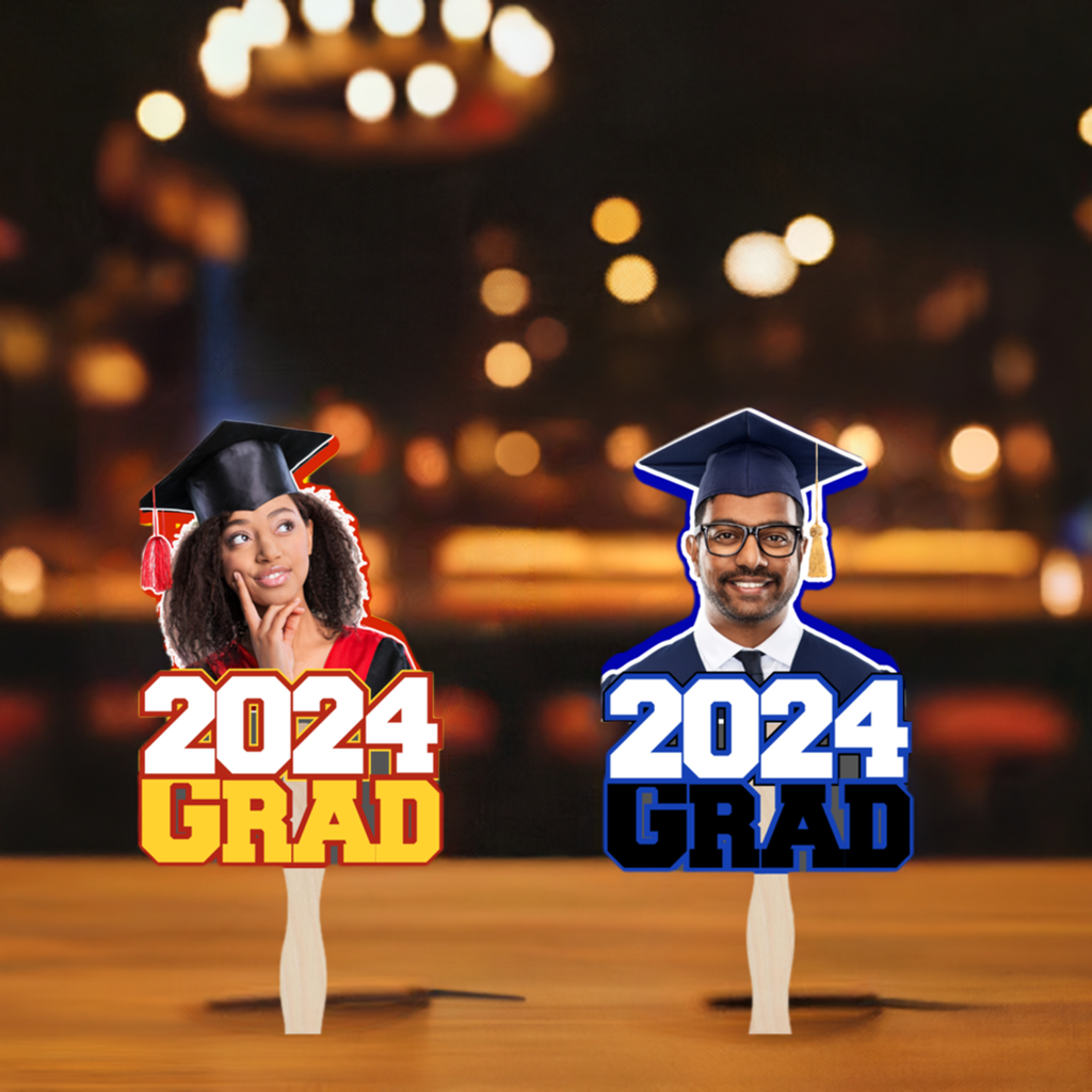 Editable Graduation Fans